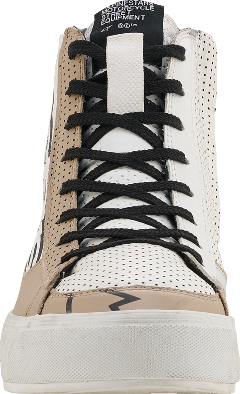 ALPINESTARS Stella Stated Flair Shoes - Warm Gray/White - US 6 2541426-9322-6