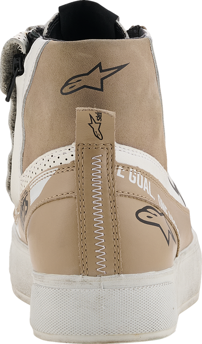 ALPINESTARS Stella Stated Flair Shoes - Warm Gray/White - US 7 2541426-9322-7