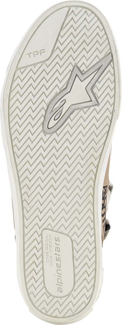 ALPINESTARS Stella Stated Flair Shoes - Warm Gray/White - US 8 2541426-9322-8