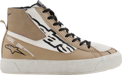 ALPINESTARS Stella Stated Flair Shoes - Warm Gray/White - US 9.5 2541426-9322-95