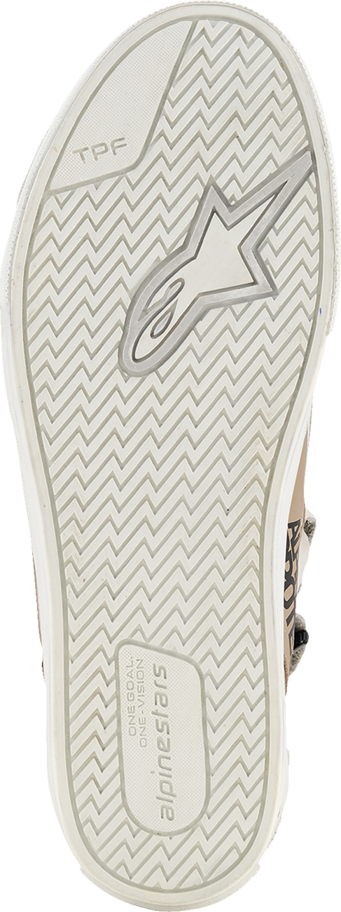 ALPINESTARS Stella Stated Flair Shoes - Warm Gray/White - US 8.5 2541426-9322-85