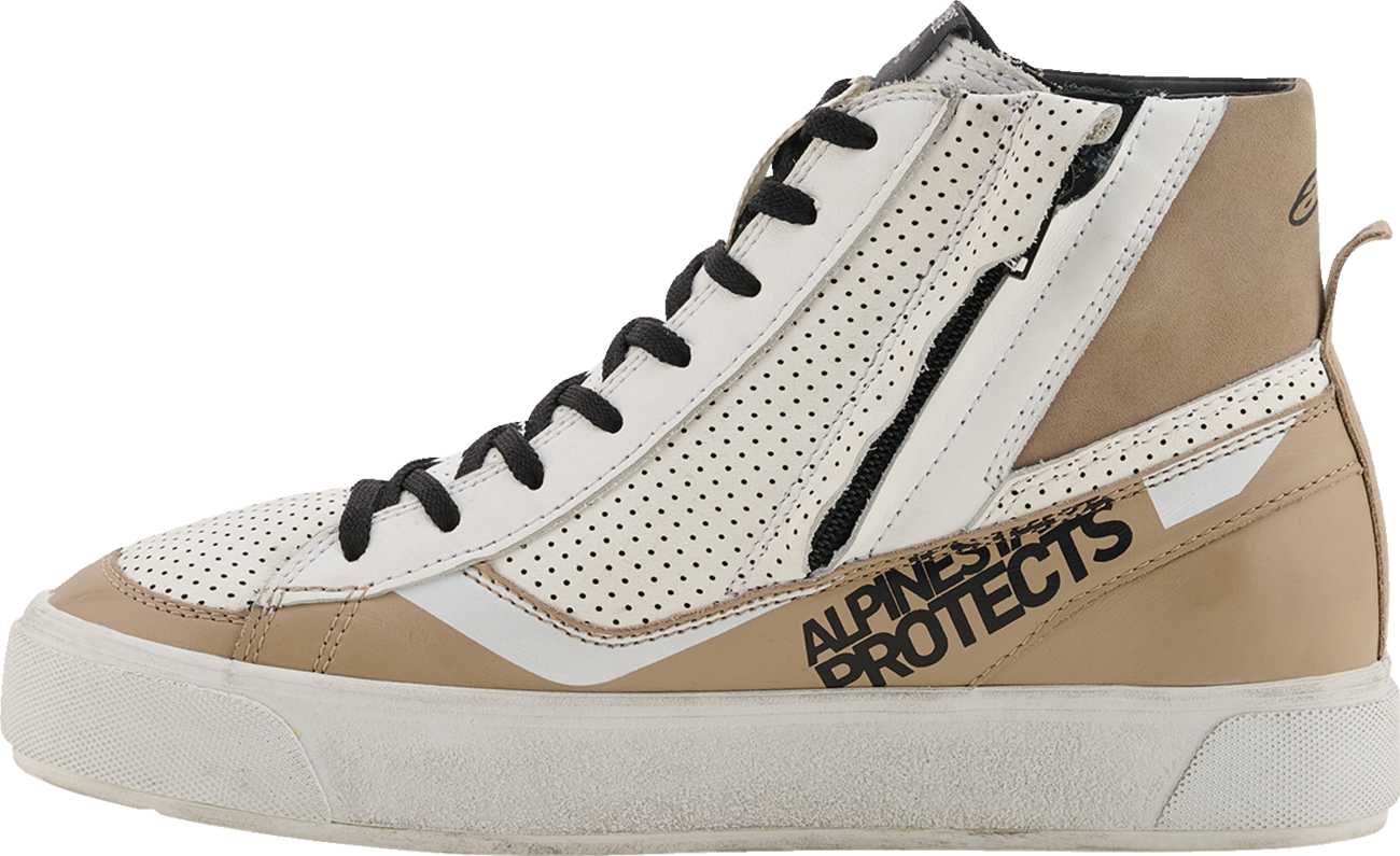 ALPINESTARS Stella Stated Flair Shoes - Warm Gray/White - US 10.5 2541426-9322-105