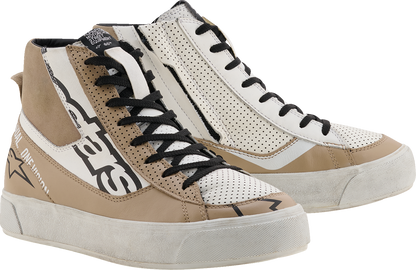 ALPINESTARS Stella Stated Flair Shoes - Warm Gray/White - US 11.5 2541426-9322-115
