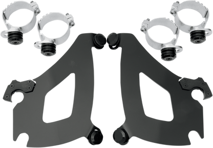 MEMPHIS SHADES Bullet Mounting Kit - Fury - Black MEK1963