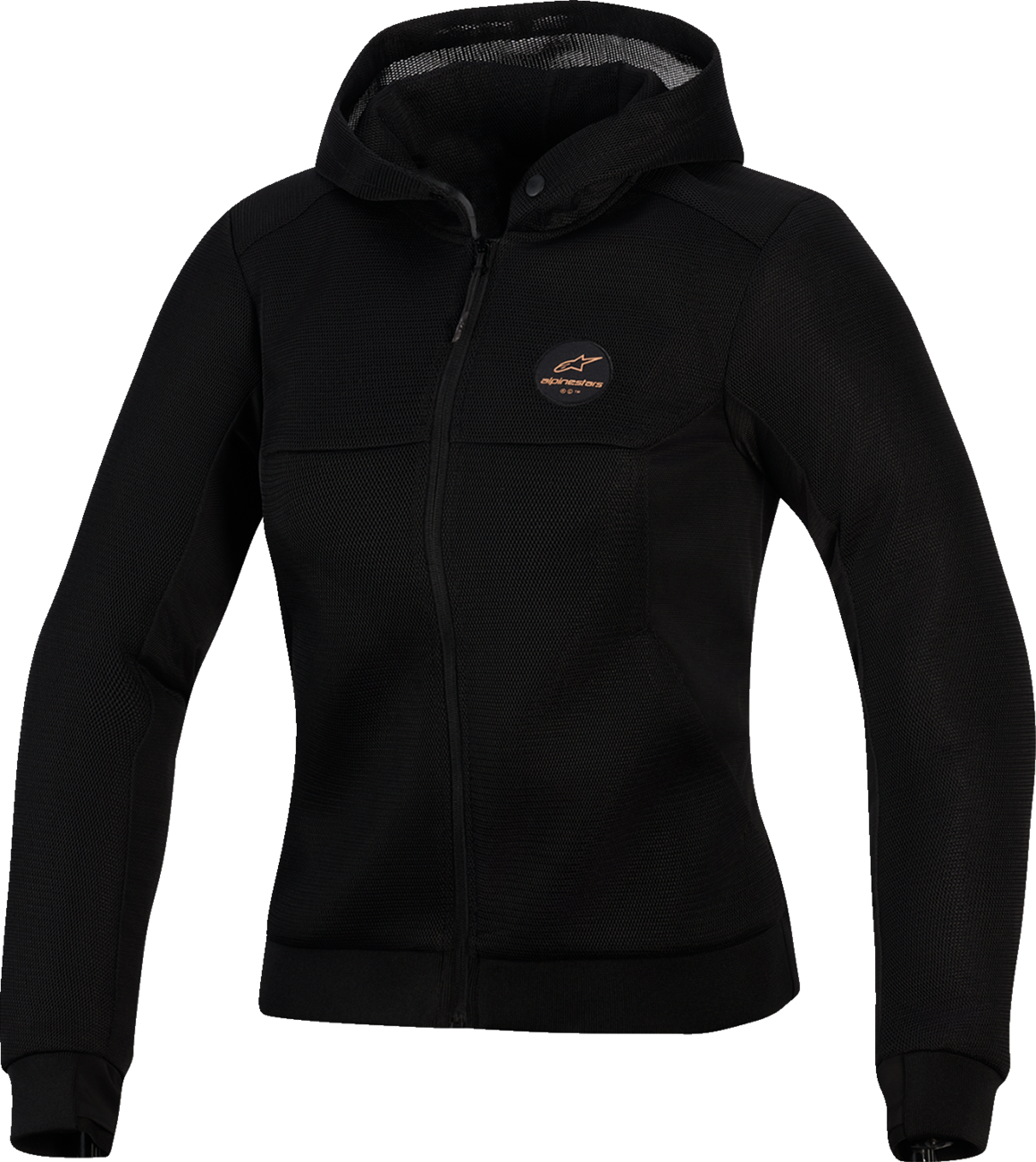 ALPINESTARS Stella Chrome Super Airflow Hoodie - Black/Copper - 2XL 4210126-109-2XL