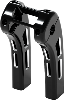 MAGNUM SHIELDING Ghost Risers - Softail Display Clamp - 8" - Black 2R-0108
