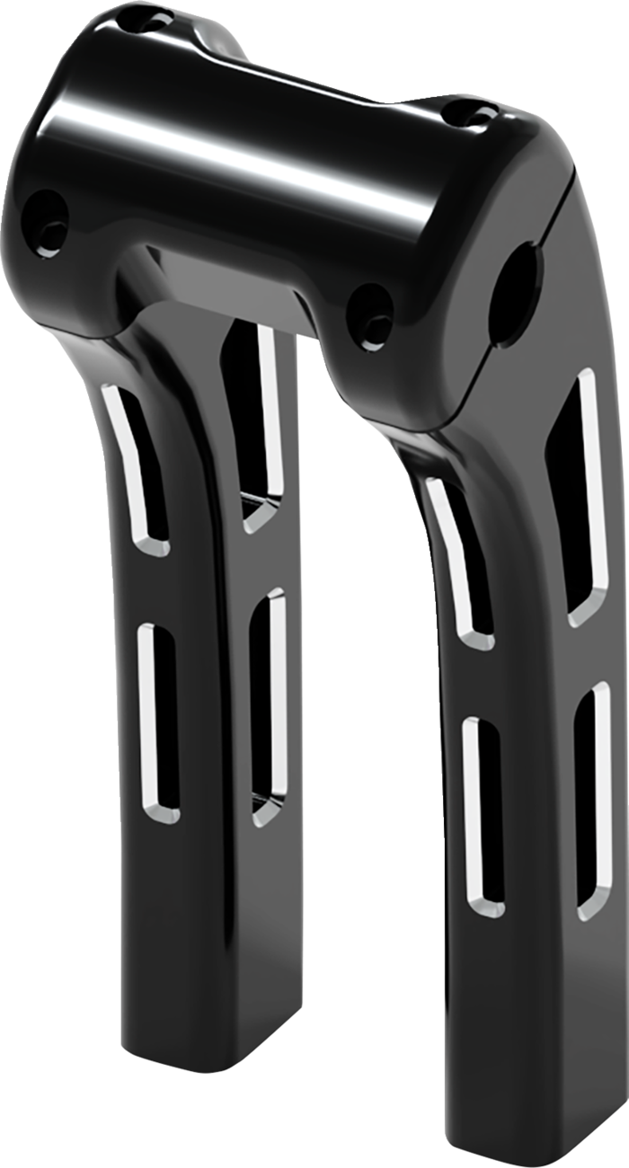 MAGNUM SHIELDING Ghost Risers - Clamp - 10" - Black 2R-0210