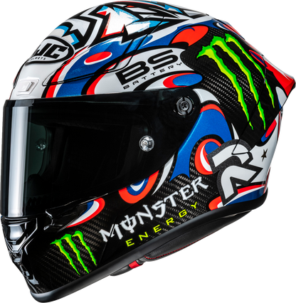 HJC RPHA 1N V2 Carbon Helmet - Quartararo Le Mans III - MC21 - Small FB27NUS4221V