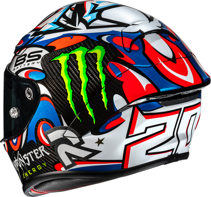 HJC RPHA 1N V2 Carbon Helmet - Quartararo Le Mans III - MC21 - 2XL FB27NUS8221V