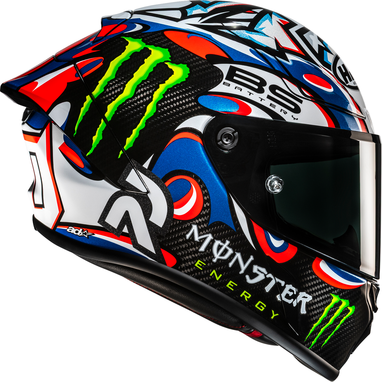 HJC RPHA 1N V2 Carbon Helmet - Quartararo Le Mans III - MC21 - 2XL FB27NUS8221V