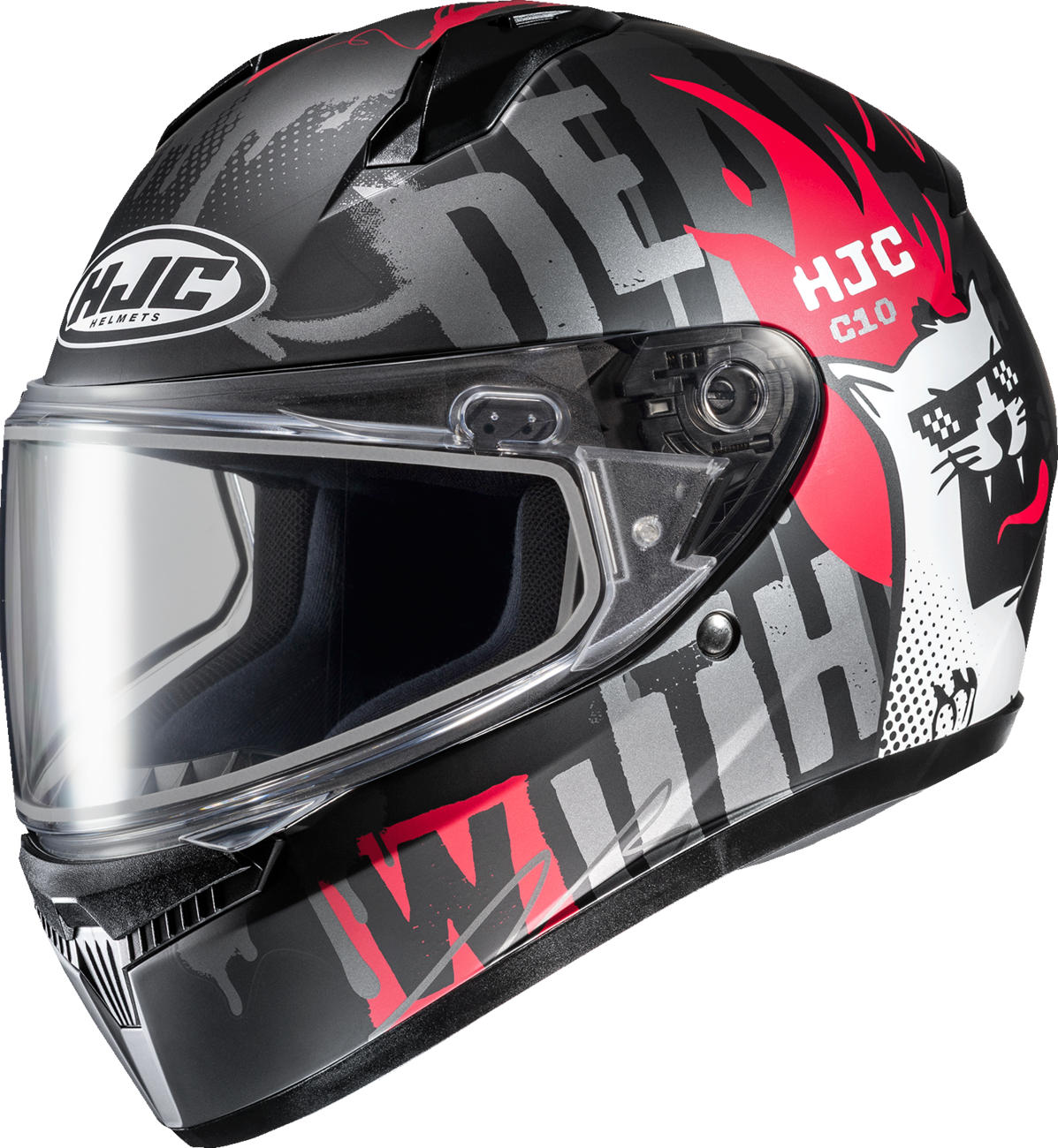 HJC Youth C10 Snow Helmet - Dual Pane - FOP - MC1SF - 2XS FP54SUS2CS1V