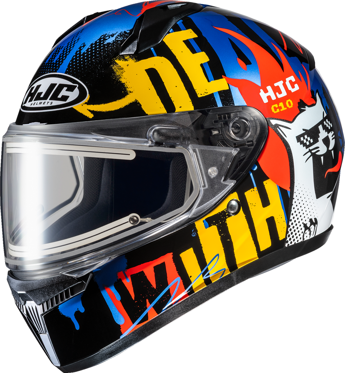 HJC C10 Snow Helmet - Electric - FOP - MC23 - XS FP54EUS3C23V