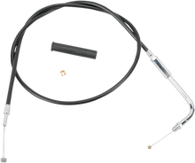 DRAG SPECIALTIES Black Vinyl Throttle Cable - 33-3/4" 4330500B