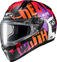 HJC Youth C10 Snow Helmet - Dual Pane - FOP - MC7SF - XS FP54SUS3CS7V