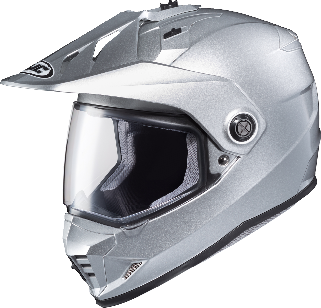 HJC DS-X1 Helmet - Solid - Silver - Small 262518