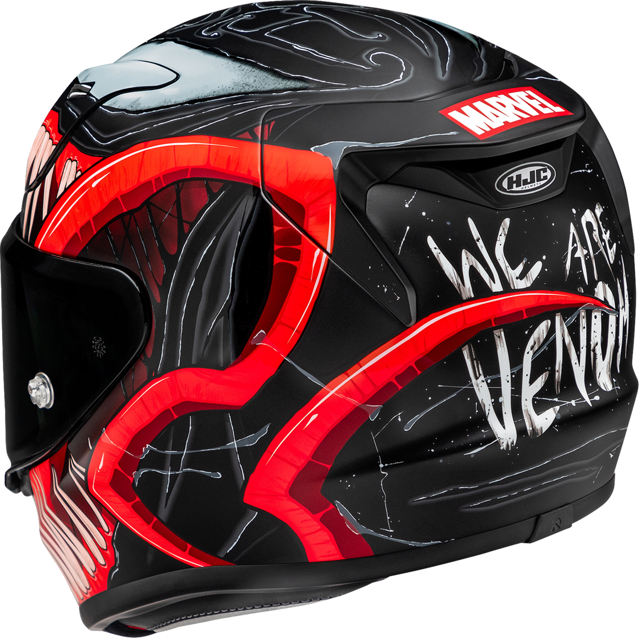 HJC RPHA 12N Helmet - Marvel - Venom 3 - MC1SF - 2XL FA53NUS8ES1V