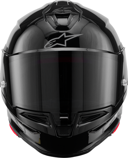 ALPINESTARS Supertech R7 Helmet - 22.06 - Solid - Gloss Black - Large 8202126-1180-L