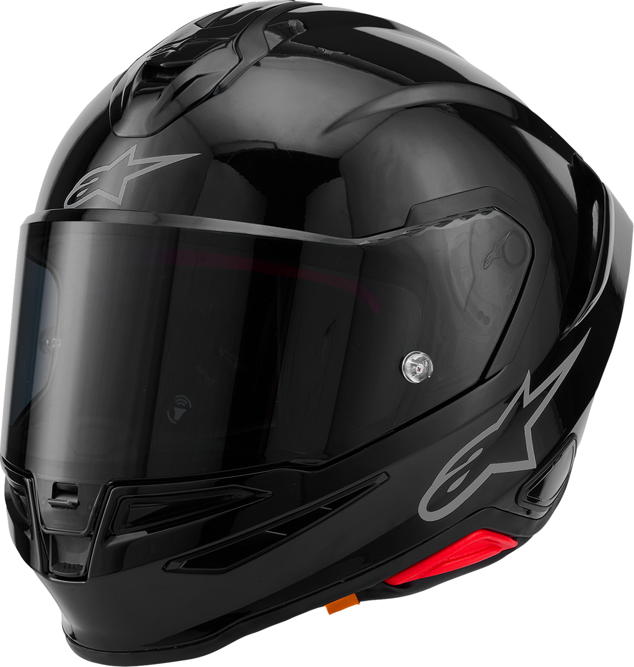 ALPINESTARS Supertech R7 Helmet - 22.06 - Solid - Gloss Black - 2XL 8202126-1180-2XL