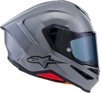 ALPINESTARS Supertech R7 Helmet - 22.06 - Solid - Gloss Gray - XS 8202126-1635-XS
