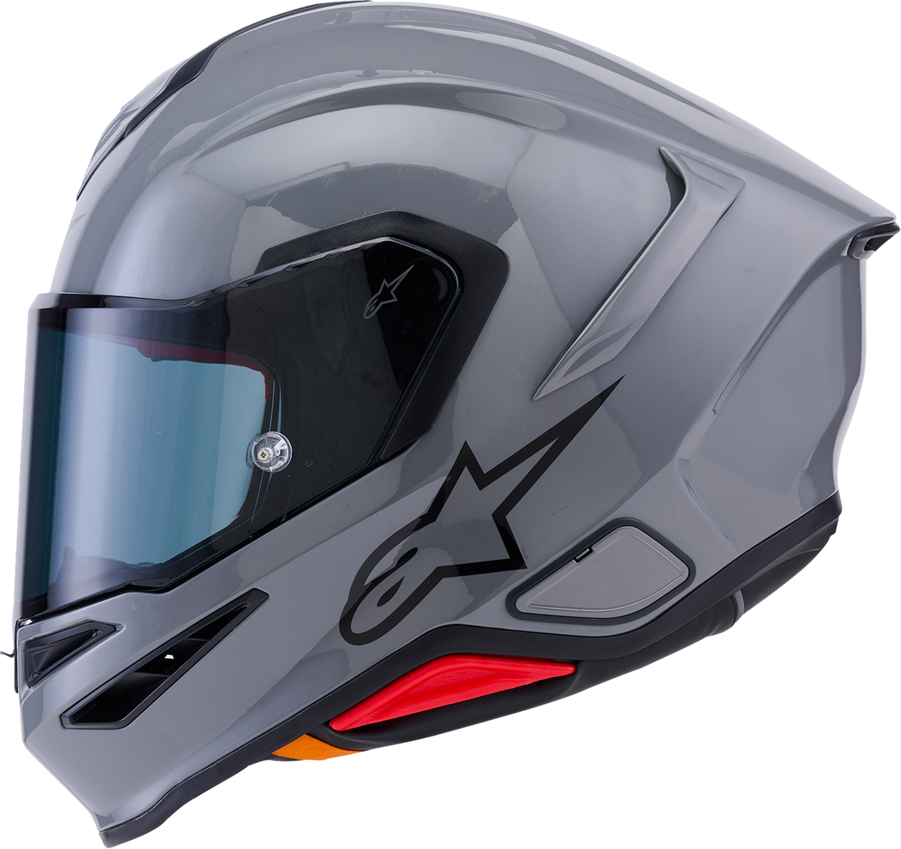 ALPINESTARS Supertech R7 Helmet - 22.06 - Solid - Gloss Gray - Medium 8202126-1635-M