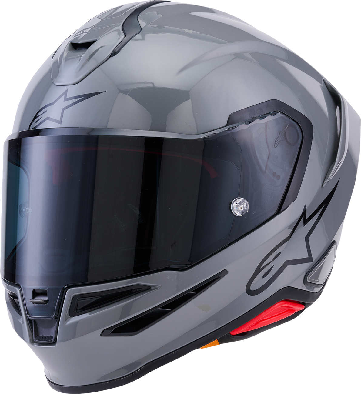 ALPINESTARS Supertech R7 Helmet - 22.06 - Solid - Gloss Gray - 2XL 8202126-1635-2XL