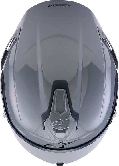 ALPINESTARS Supertech R7 Helmet - 22.06 - Solid - Gloss Gray - XL 8202126-1635-XL