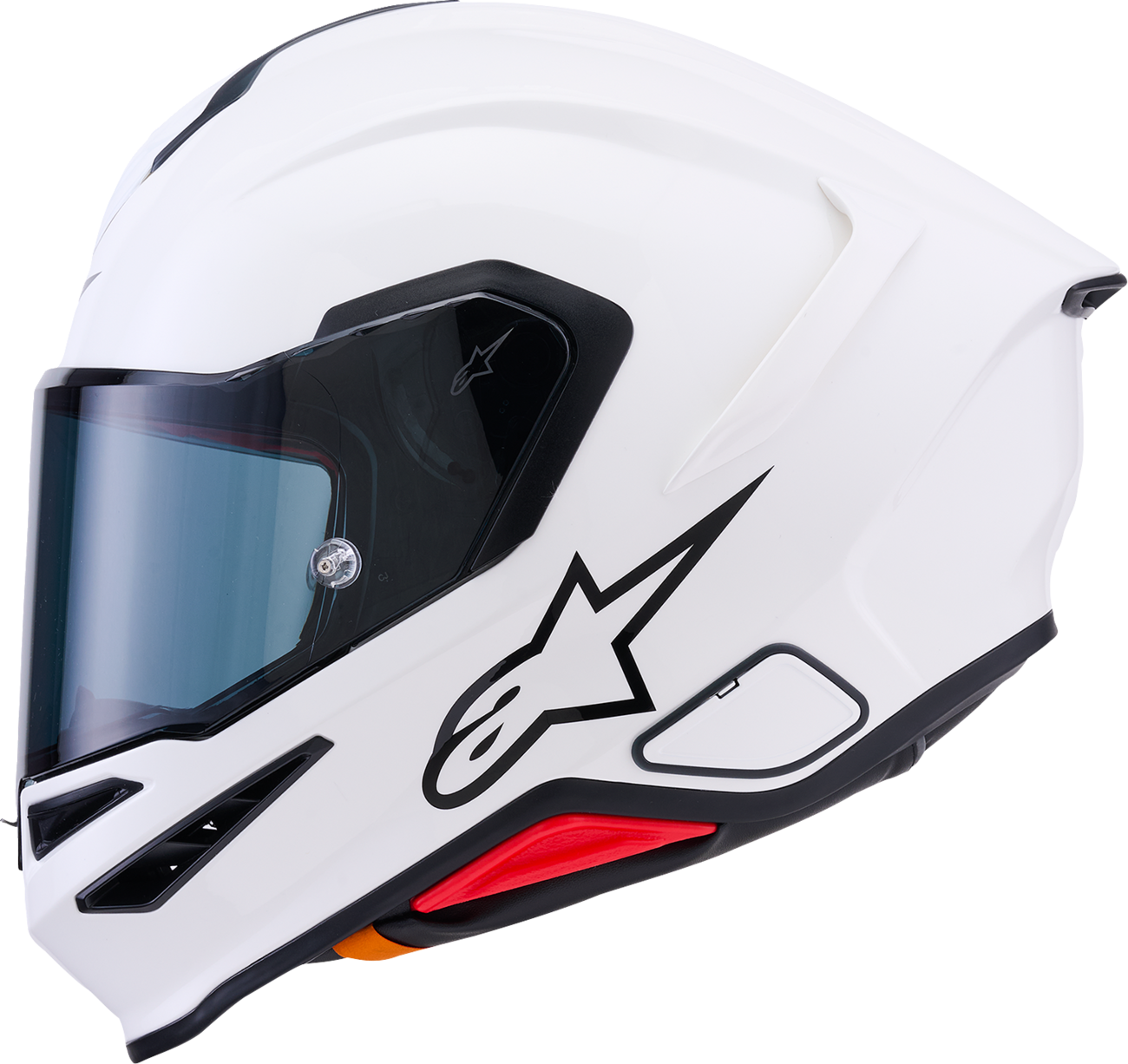 ALPINESTARS Supertech R7 Helmet - 22.06 - Solid - Gloss White - Medium 8202126-2180-M