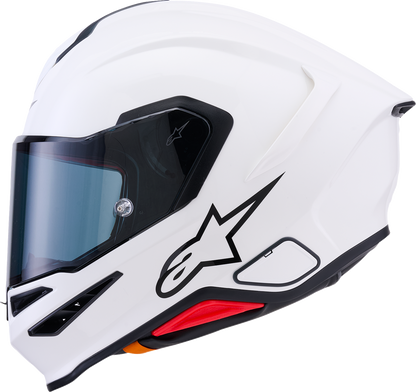 ALPINESTARS Supertech R7 Helmet - 22.06 - Solid - Gloss White - Medium 8202126-2180-M