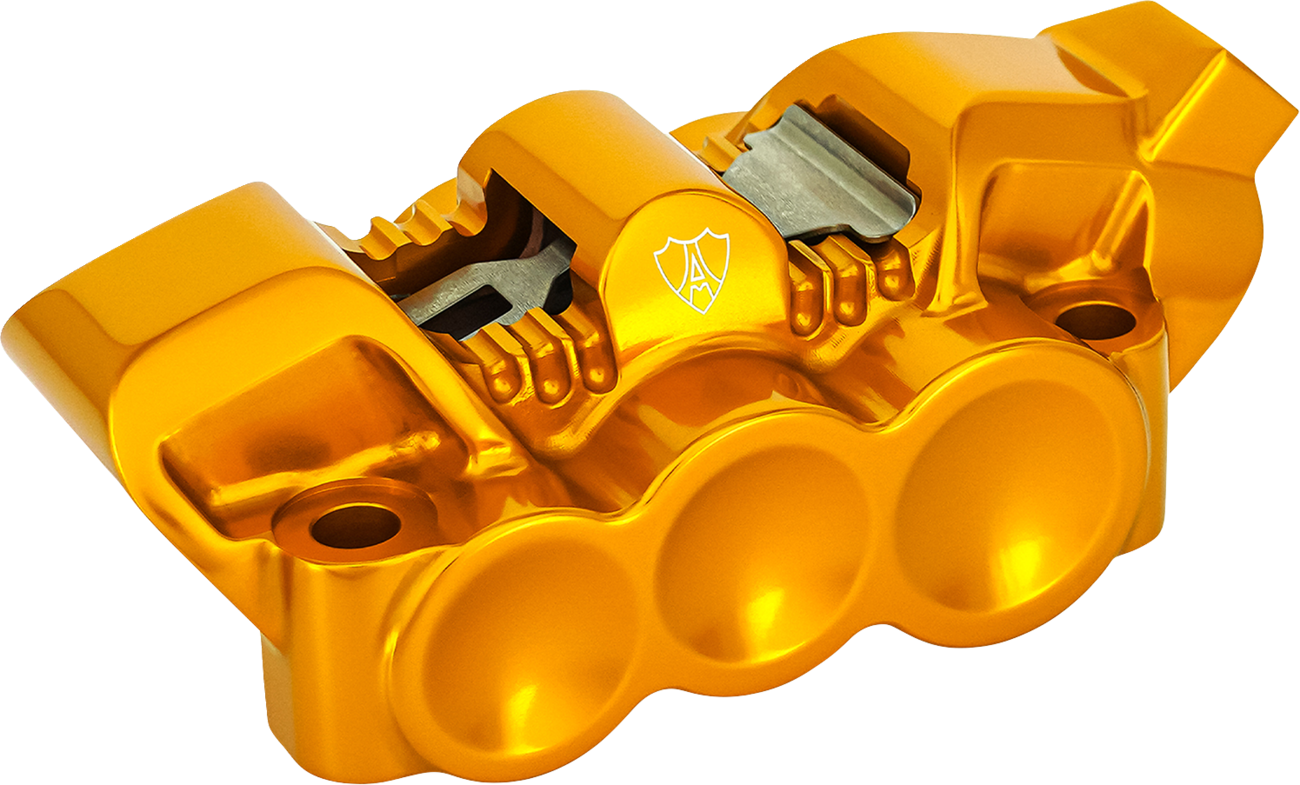 ARLEN NESS Monoblock Radial Brake Caliper - 100 mm - Right - Gold 320-138