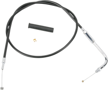 DRAG SPECIALTIES Black Vinyl Throttle Cable - 32-1/2" 4330900B