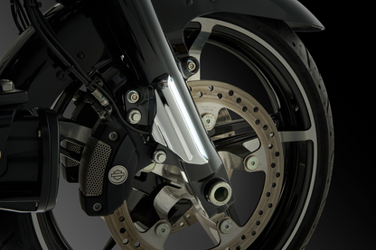 CIRO Fork Lights with Lightstrike Compatibility - Chrome - '24-'25 FLHX/FLHXU/FLTRX 42120