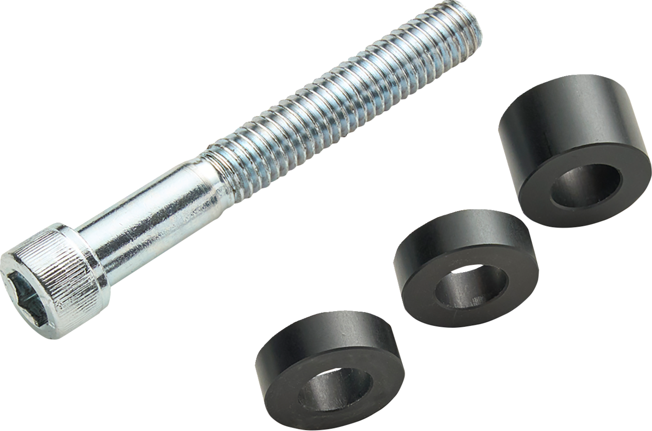 CIRO Frame Mounted Highway Peg Mount Kit - Adjustable - Chrome 66901