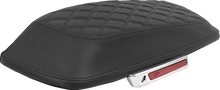 SADDLEMEN Saddlebag Lid Covers - Lattice - Black Stitch - FLH/FLT '14-'25 L870-14-18400