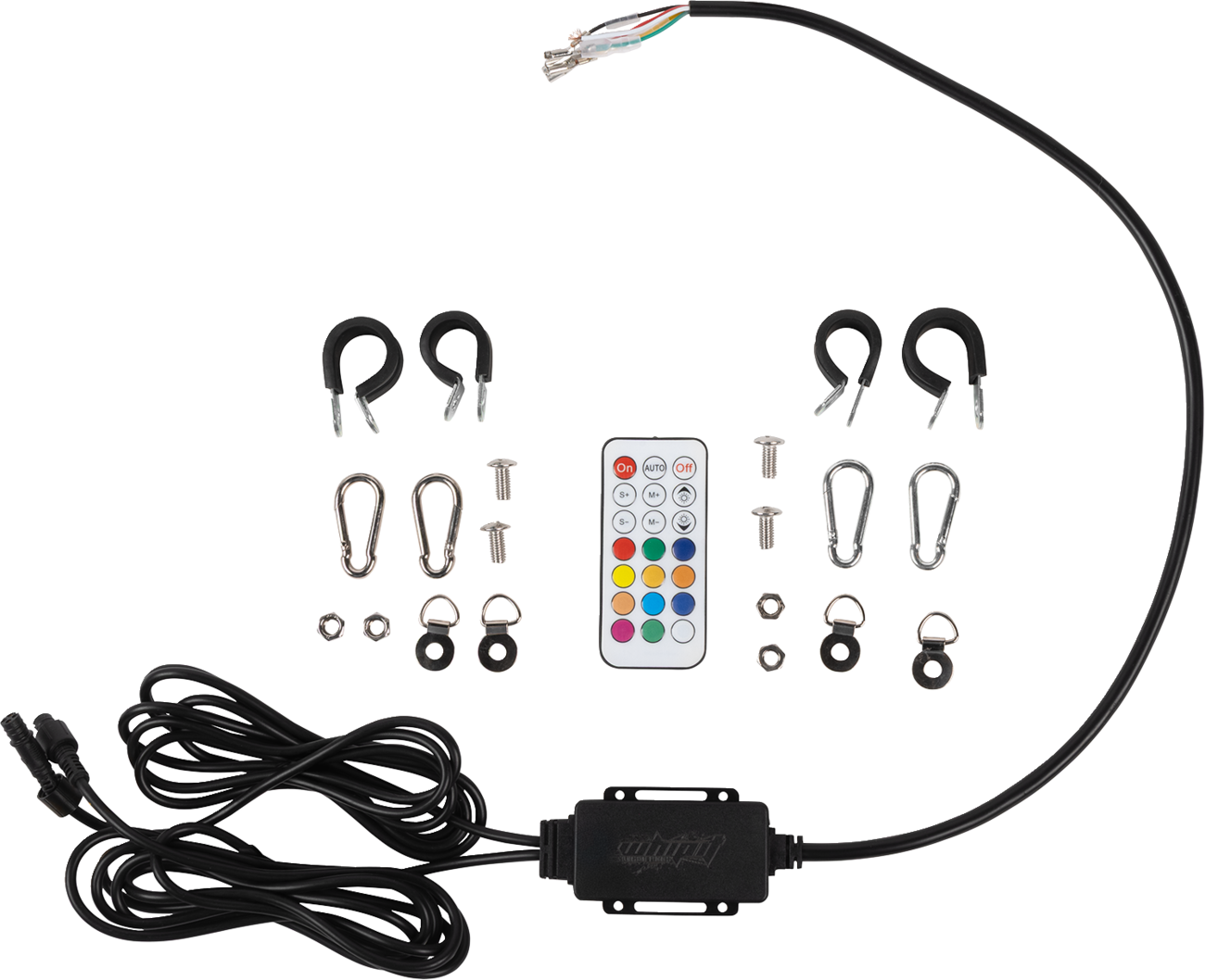 MOOSE OFFROAD Whip Light - 3' - RGB - Bluetooth SB-RGBBTR-132-PU