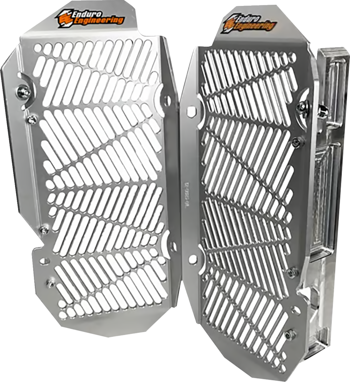 MOOSE OFFROAD Radiator Guards - Silver - Kawasaki 12-8024
