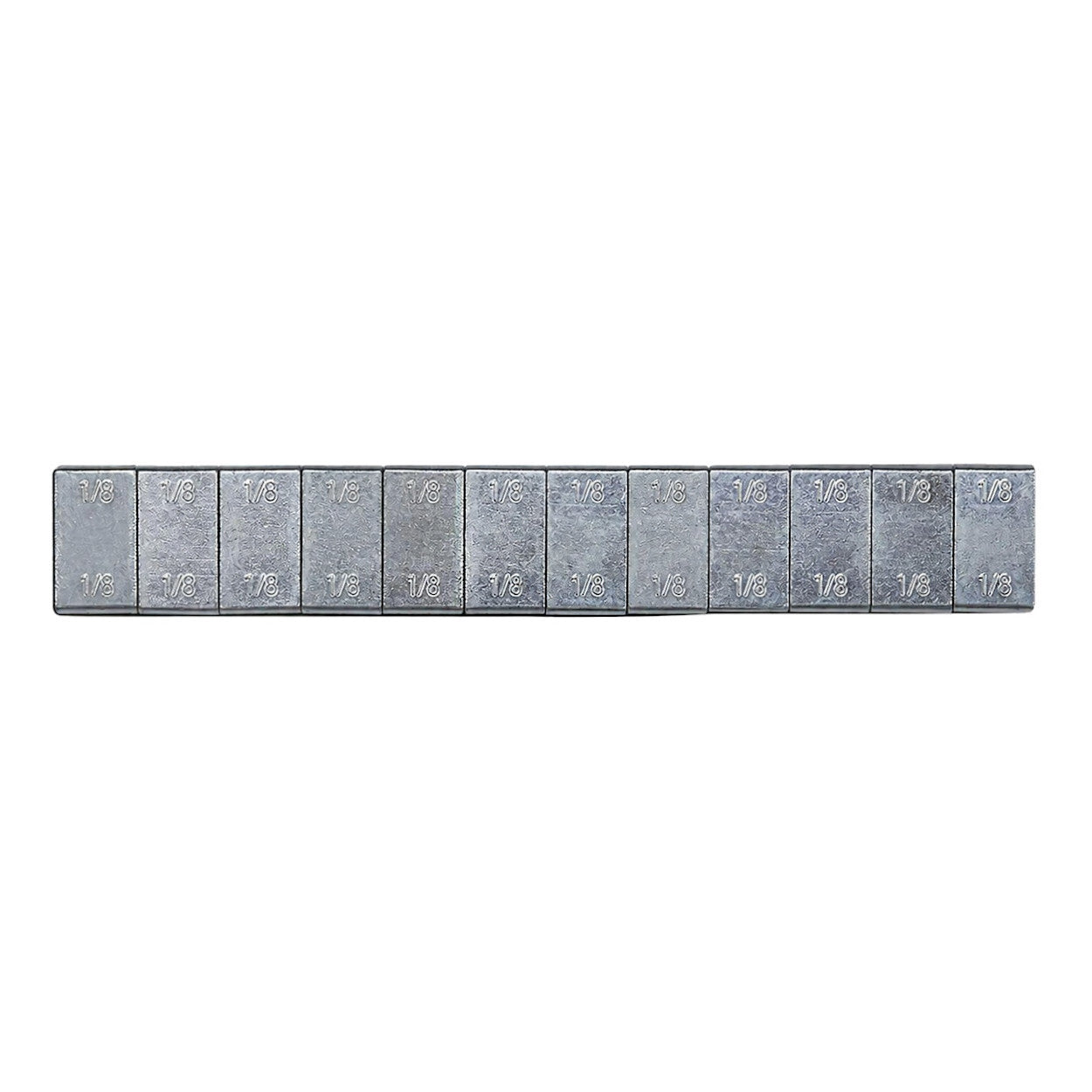 Wheel Weights 1/8 Oz Zinc 10 Pcs/48 Strips/Box