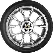 COASTAL MOTO Largo Rear Wheel - Chrome (18") | Dunlop AE2 Tire (180/55B18) PKG2-LAR185CH-ABST