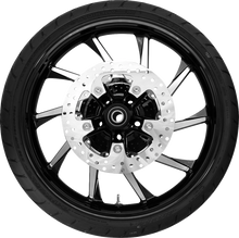 COASTAL MOTO Hurricane Front Wheel - Black Cut (21") | Rotors (11.8") | Dunlop AE2 Tire (130/60B21) PKG2-HUR213BC-ABST