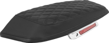 SADDLEMEN Saddlebag Lid Covers - Lattice - Black Stitch - FLH/FLT '23-'25 L870-23-18400