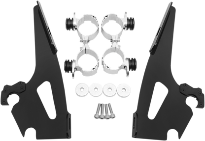 MEMPHIS SHADES Fats/Slim Trigger Lock Mounting Kit -Wide - Black MEB8964