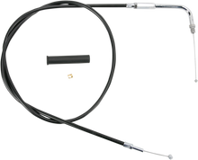 DRAG SPECIALTIES Black Vinyl Throttle Cable - 45-1/2" 4331106B