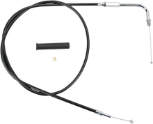 DRAG SPECIALTIES Black Vinyl Throttle Cable - 48" 4331108B