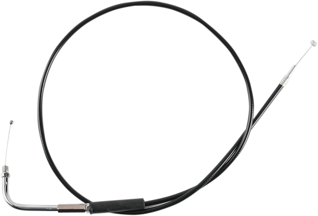 DRAG SPECIALTIES Black Vinyl Throttle Cable - 39-1/2" 4330306B