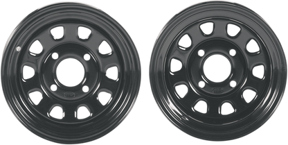 ITP Delta Steel Wheel - Front/Rear - Black - 14x7 - 4/137 - 4+3 1425573014B