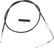 DRAG SPECIALTIES Black Vinyl Throttle Cable - 38" 4330906B