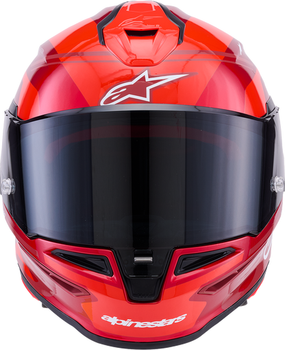 ALPINESTARS Supertech R7 Helmet - 22.06 - A-Core - Gloss Red/White - XS 8203426-3182-XS