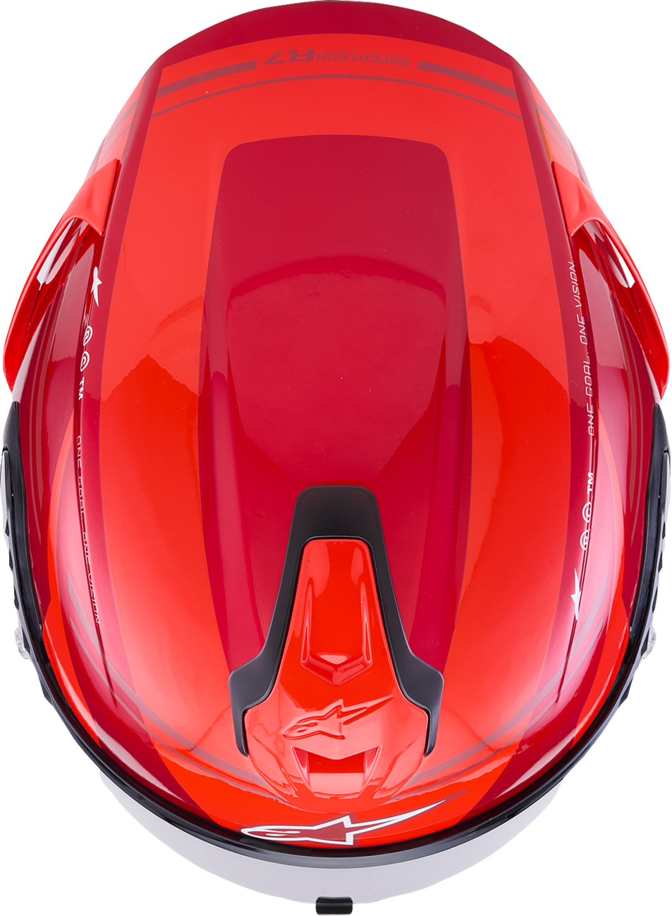 ALPINESTARS Supertech R7 Helmet - 22.06 - A-Core - Gloss Red/White - XS 8203426-3182-XS