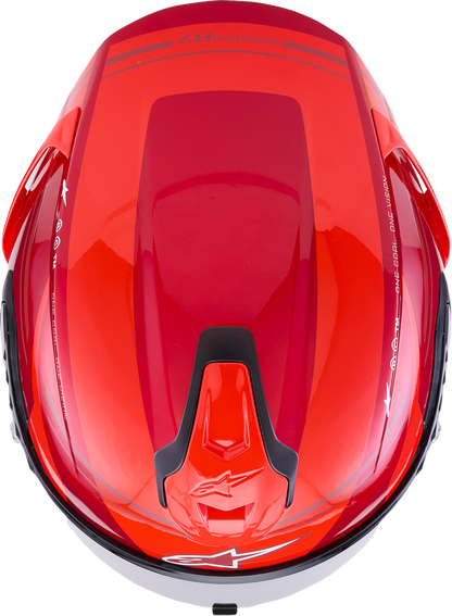 ALPINESTARS Supertech R7 Helmet - 22.06 - A-Core - Gloss Red/White - XS 8203426-3182-XS