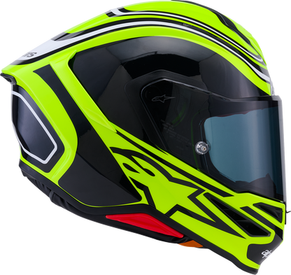 ALPINESTARS Supertech R7 Helmet - Zeal - 22.06 - Gloss Yellow Fluo/Black/White - XL 8202826-5021-XL