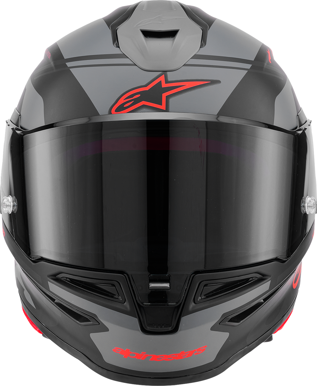 ALPINESTARS Supertech R7 Helmet - 22.06 - A-Core - Matte Black/Gray/Red - XS 8203426-1653-XS
